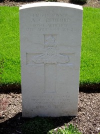 Klagenfurt War Cemetery - Bedford, Albert Charles